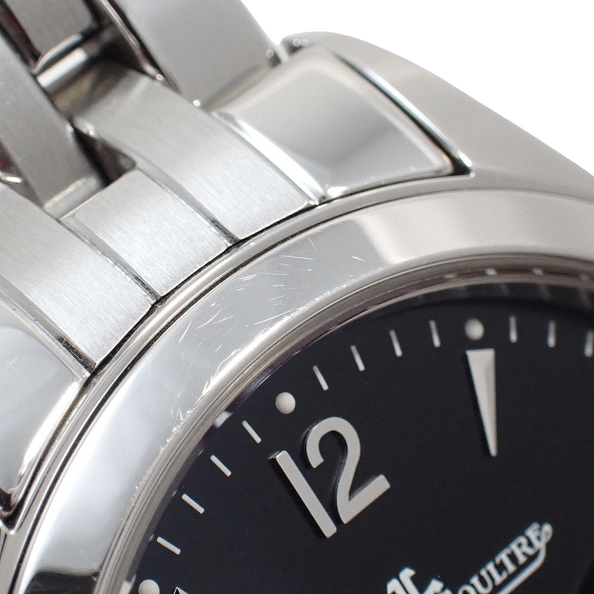 マスターコントロール デイト Q1548171(176.8.40.S) SS ブラック 自動巻き メンズ