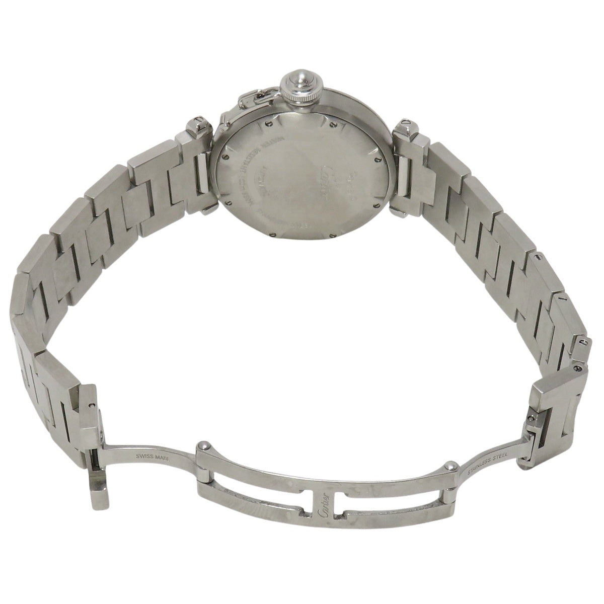 Pasha C W31043M7 不锈钢黑色男士自动腕表