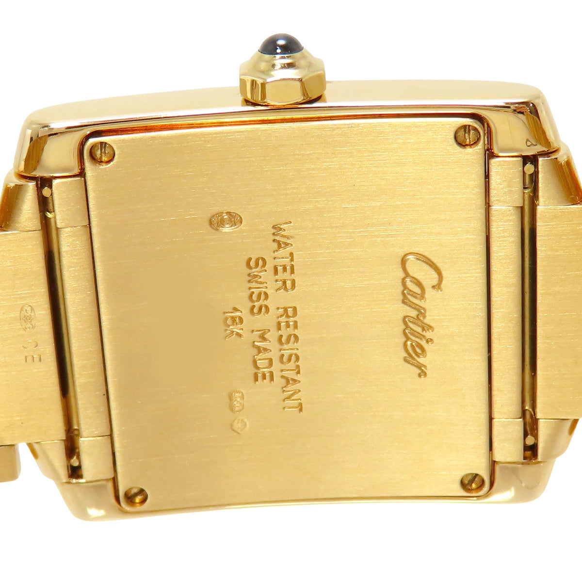 Tank Française MM W50003N2 YG Off-White Quartz Unisex