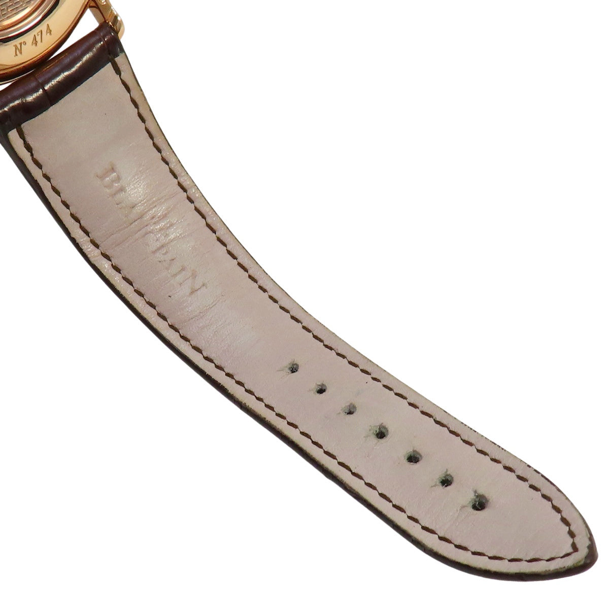 Villeret Ultra Slim 6651-3642-55B RG/Leather Opaline Automatic Men's Watch