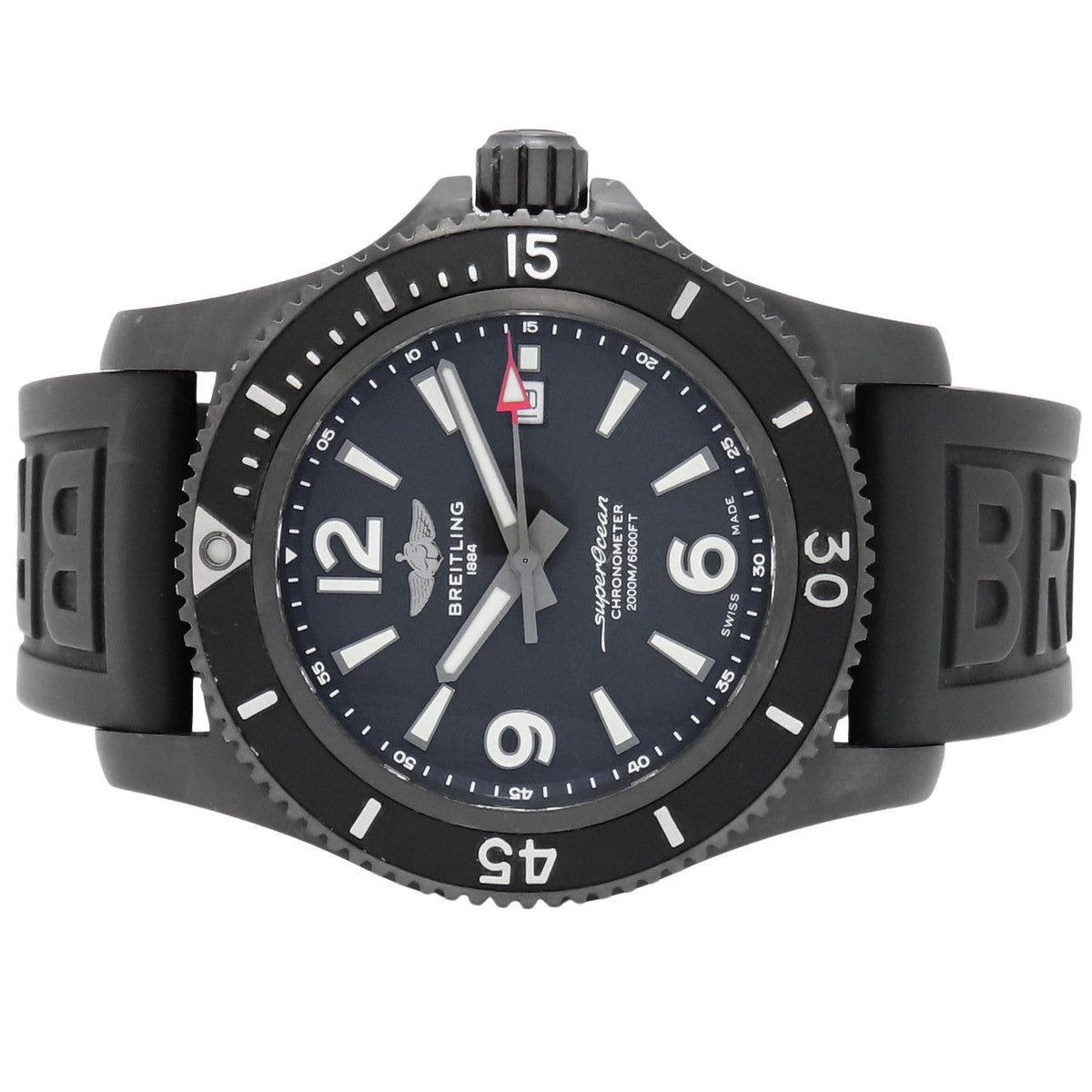 スパーオーシャン オートマティック 46 M17368 SS/ラバー ブラック 自動巻き メンズ