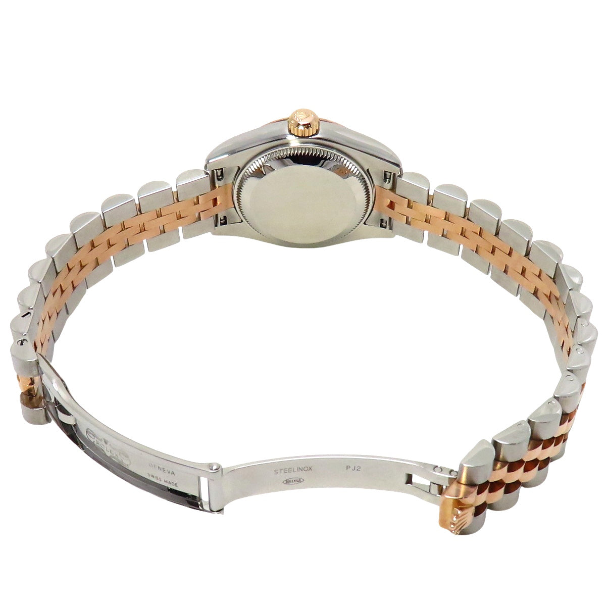 Datejust 10PD 179171NG PG/SS M-number 黑色表盘 镶钻刻度 自动上链女士腕表