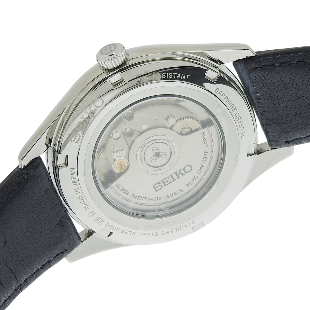 Presage SARA019 Stainless Steel Enamel Dial Navy Automatic Men's Watch