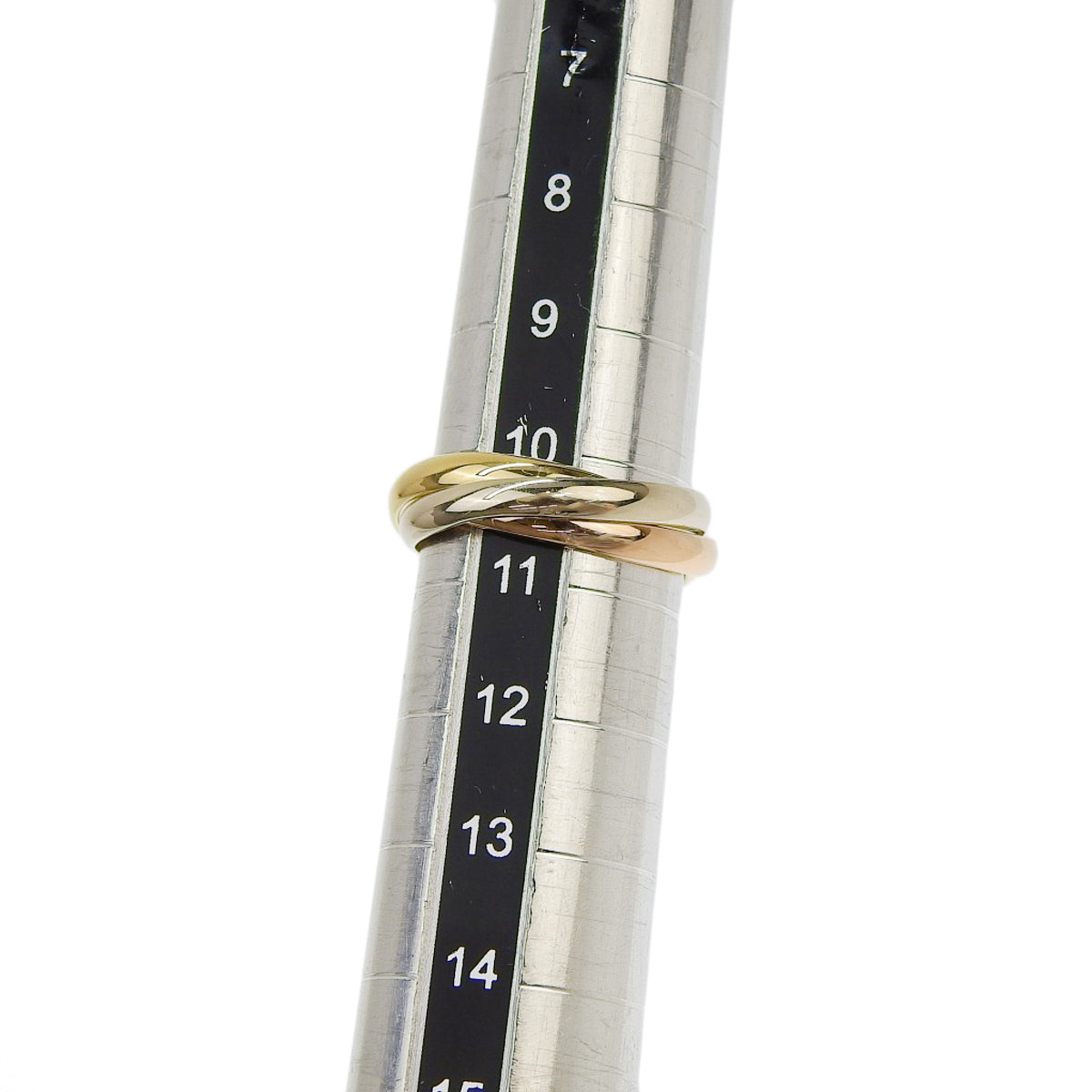 Trinity Ring K18YG WG PG