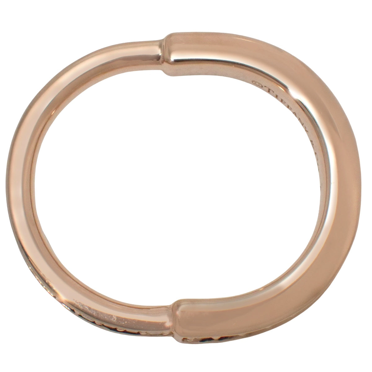 Tiffany Lock Ring, Diamond 0.36ct, Pink Gold (18k)