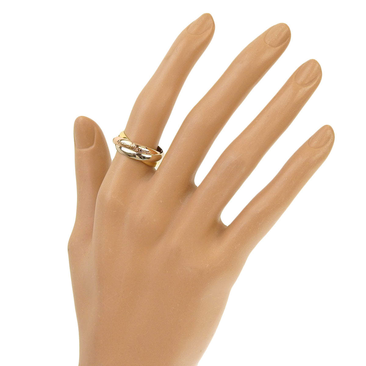 les must de Cartier トリニティリング K18PG K18YG K18WG