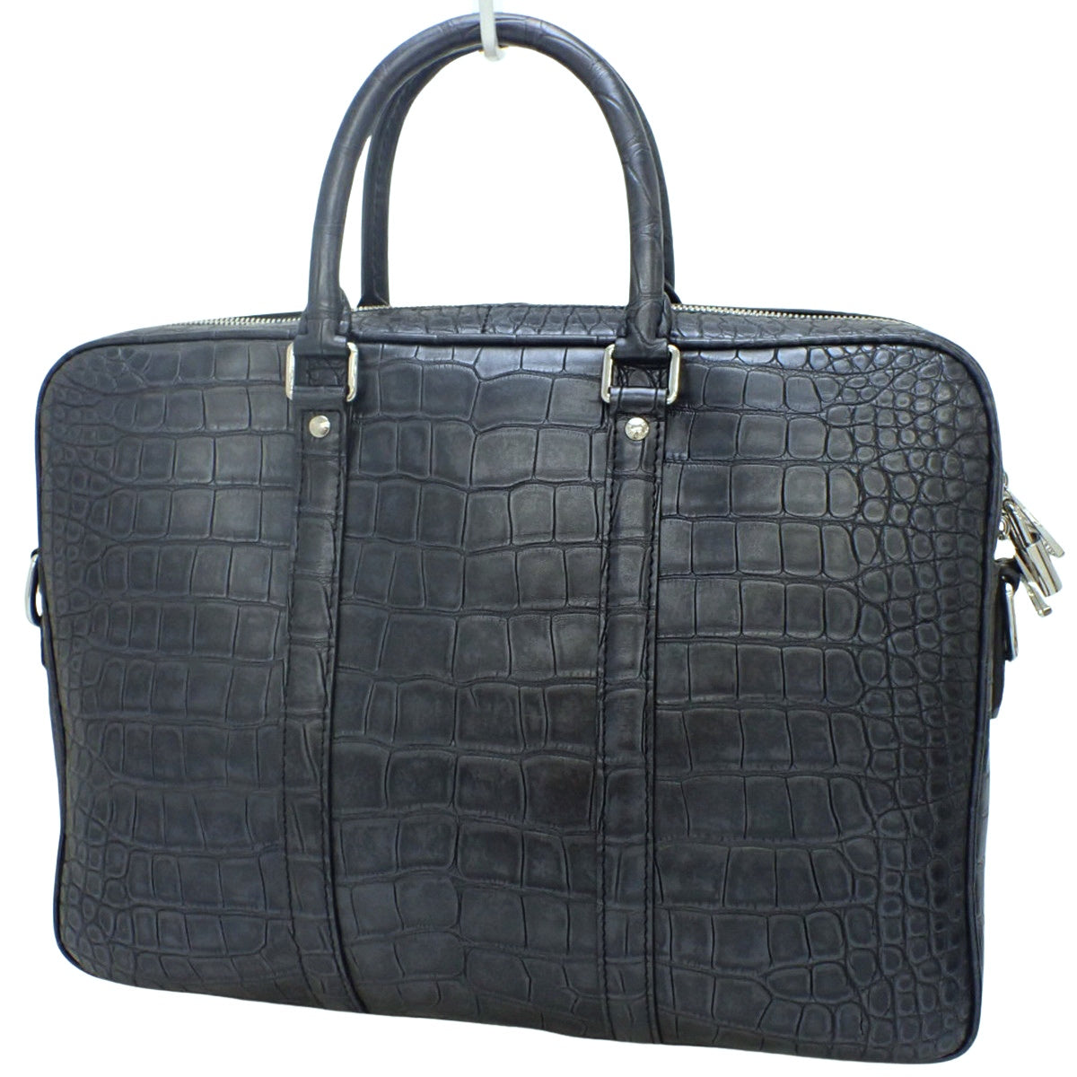 PDV PM Porte Documents Crocodile Navy N97576