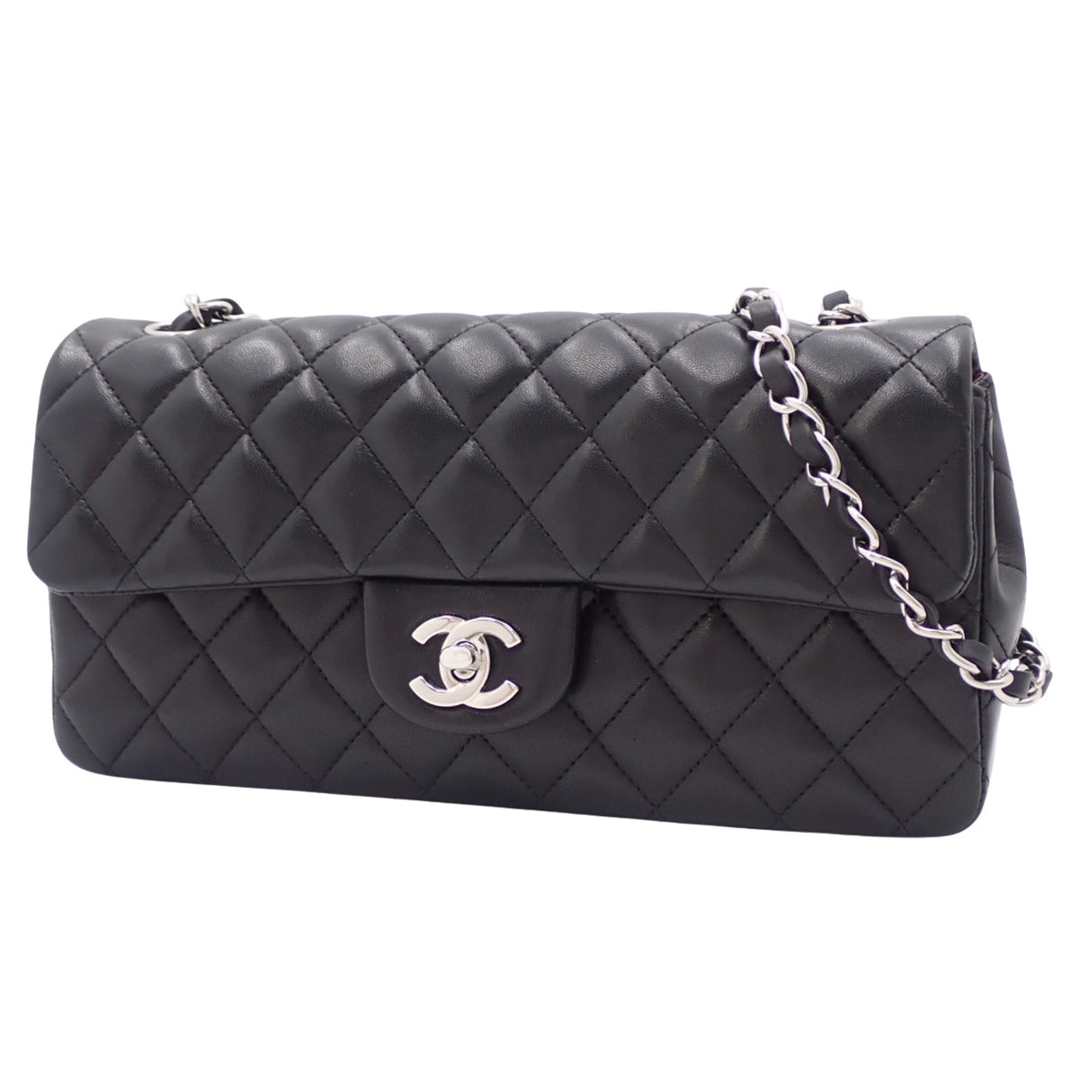 绗缝东西向羊皮黑色