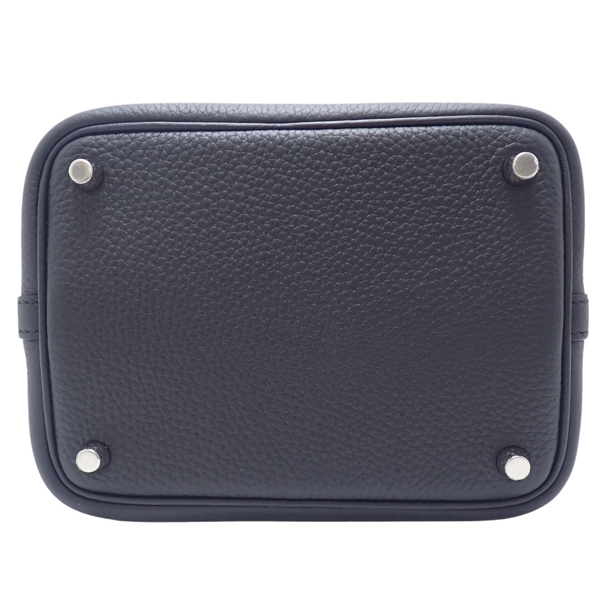 [New] Picotin Lock PM, K stamp, Torayclemens leather, palladium hardware, black, silver hardware