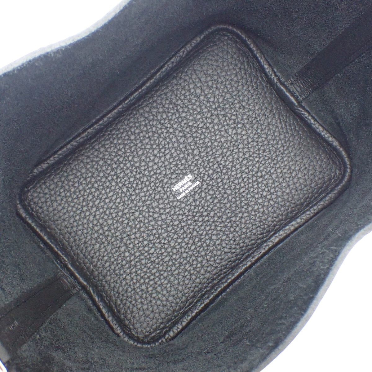 [New] Picotin Lock PM, K stamp, Torayclemens leather, palladium hardware, black, silver hardware