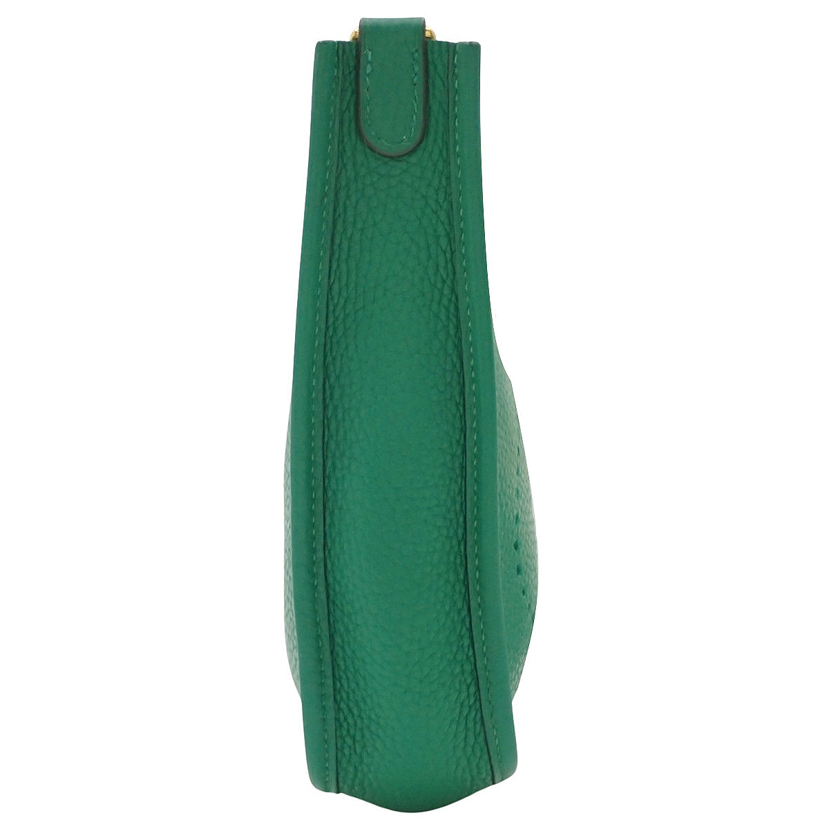 爱马仕Evelyne亚马逊TPM，Taurillon Clemence皮革，Vert Vertigo色，金色五金件，C刻印。