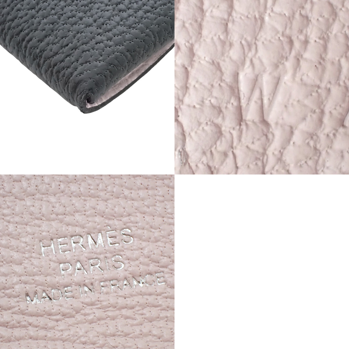 Bastille Verso, Palladium hardware, Chevre Mizor leather, Black/Mauve Pale, Silver hardware, W stamp.