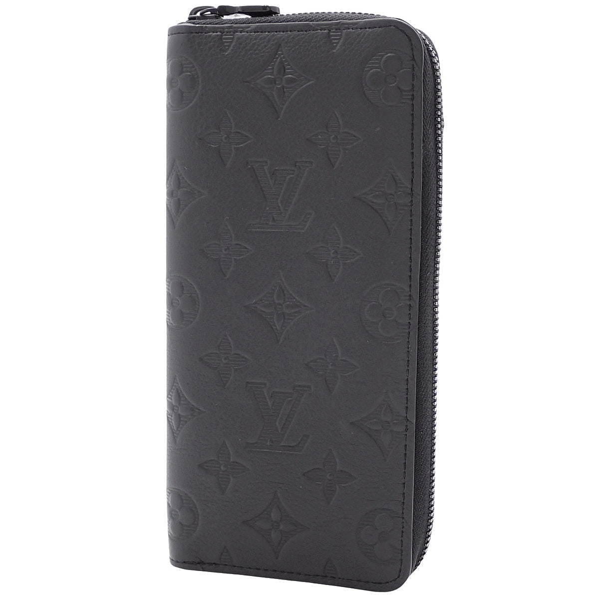 Monogram Shadow Zippy 钱包 竖款 黑色 M62902