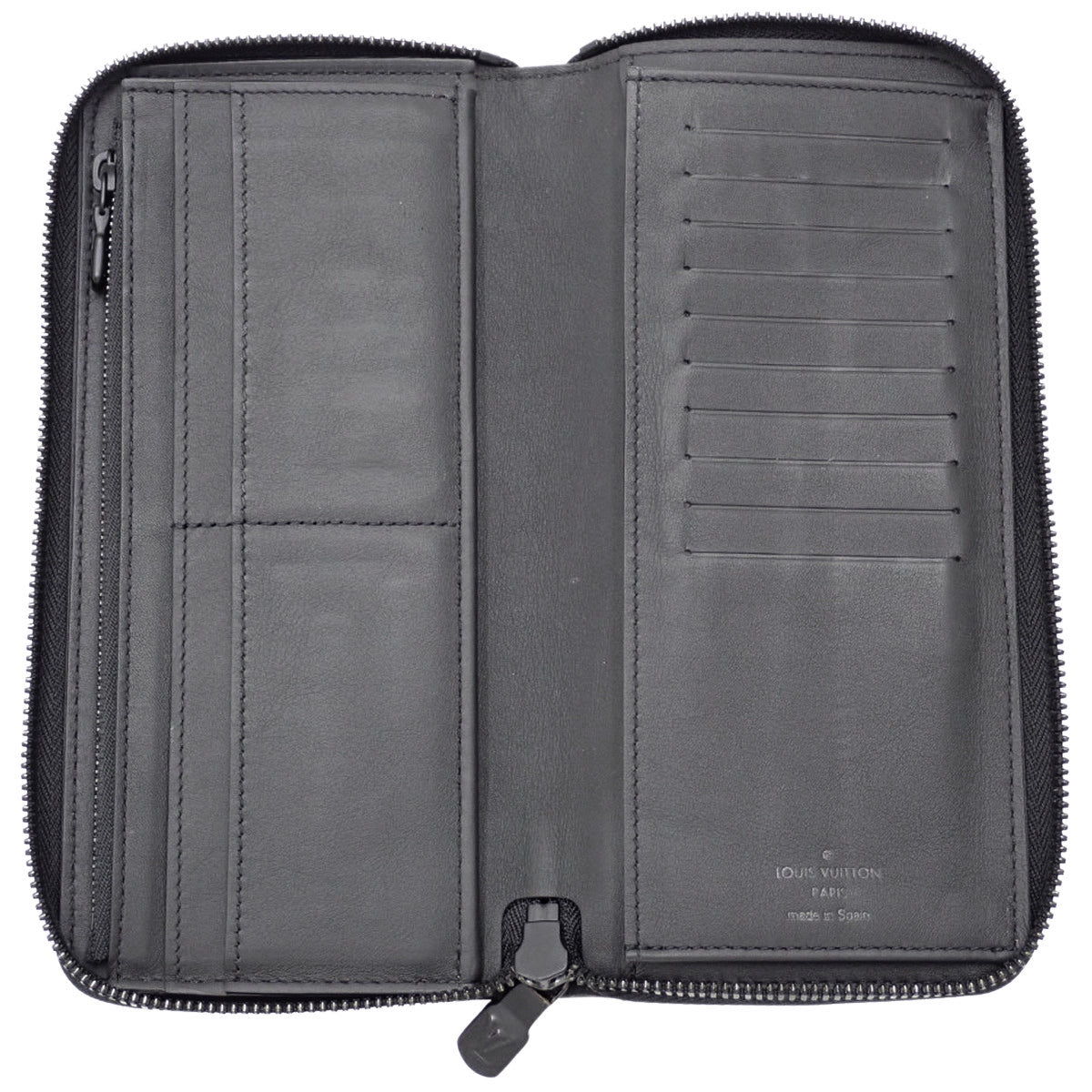 Monogram Shadow Zippy 钱包 竖款 黑色 M62902