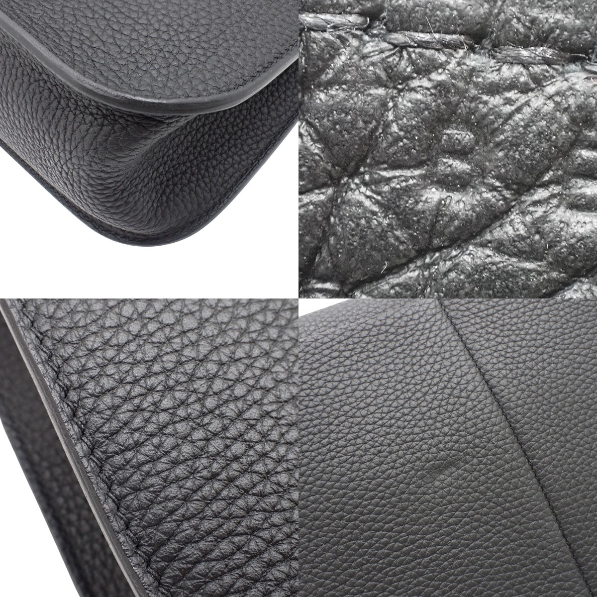 Arzan 25 Taurillon Clemence 皮革黑色金色五金件 B 印记