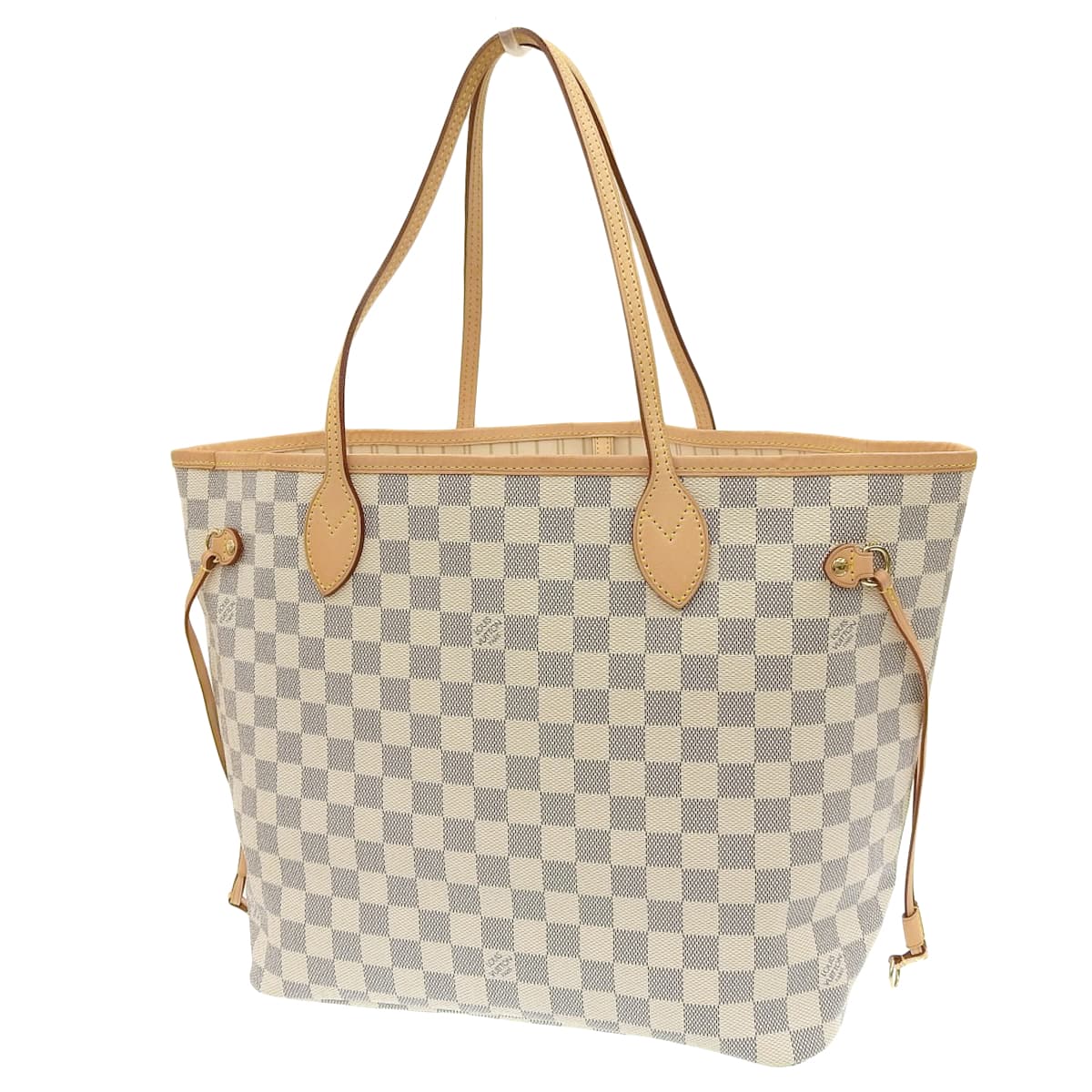 Damier Azur Neverfull MM 玫瑰米色 N40604