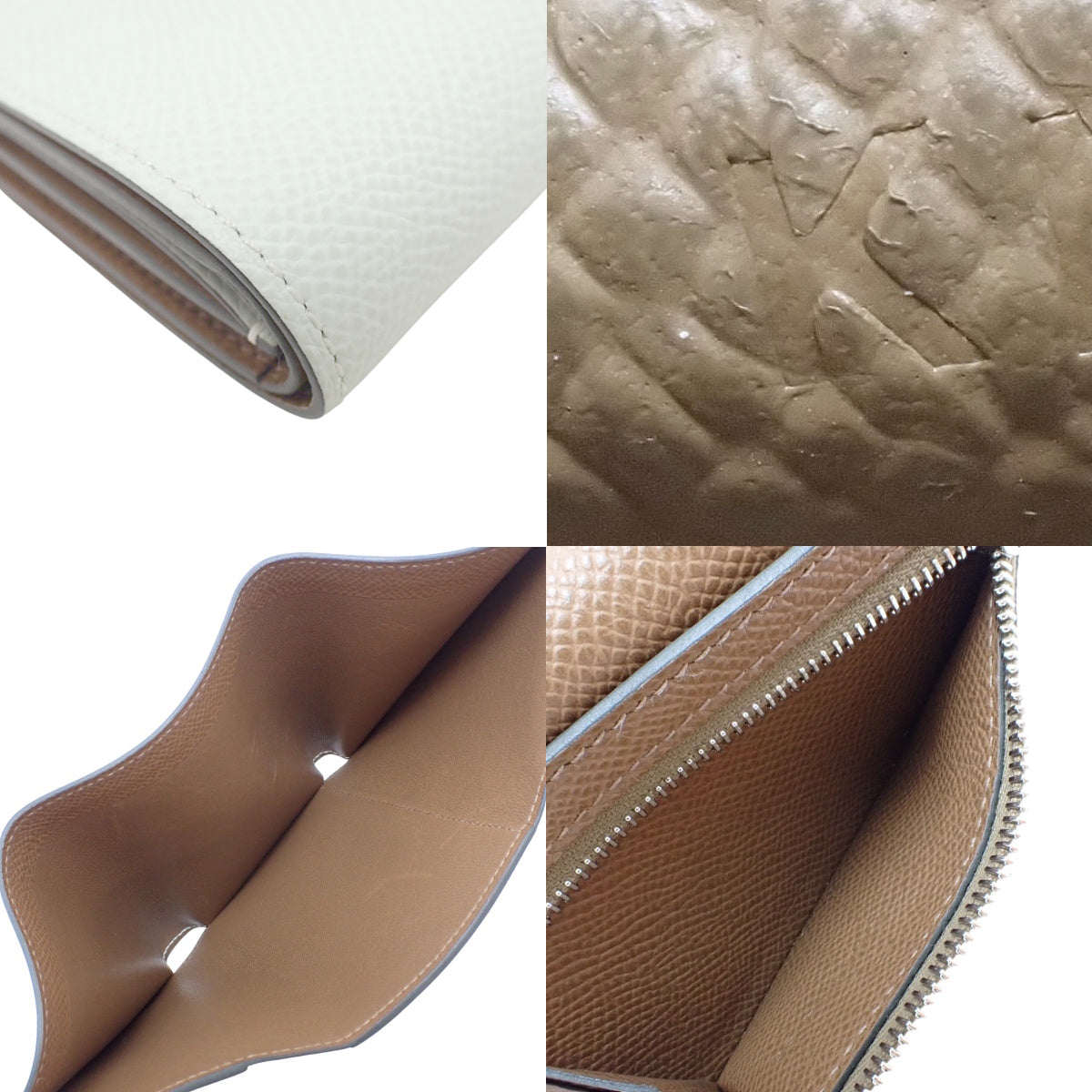 Bearn Combine, Verso, Epsom calfskin, palladium hardware, Vert Papermint, Arzang, silver hardware, K stamp.