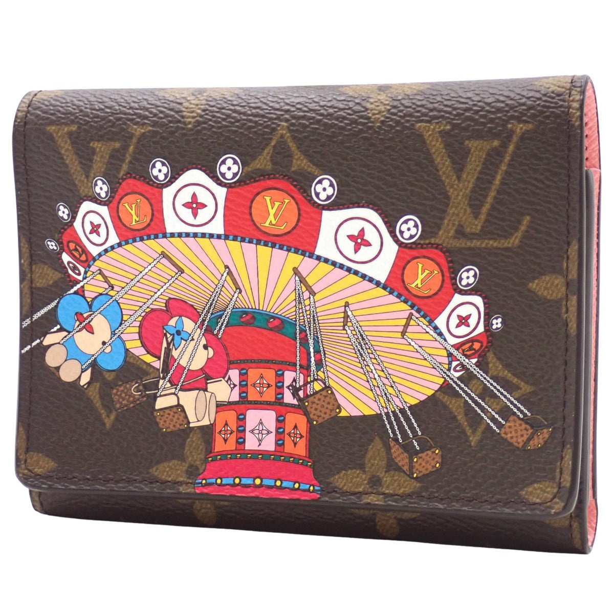 Monogram Vivienne Victorine Portefeuille Monogram 帆布 M69754