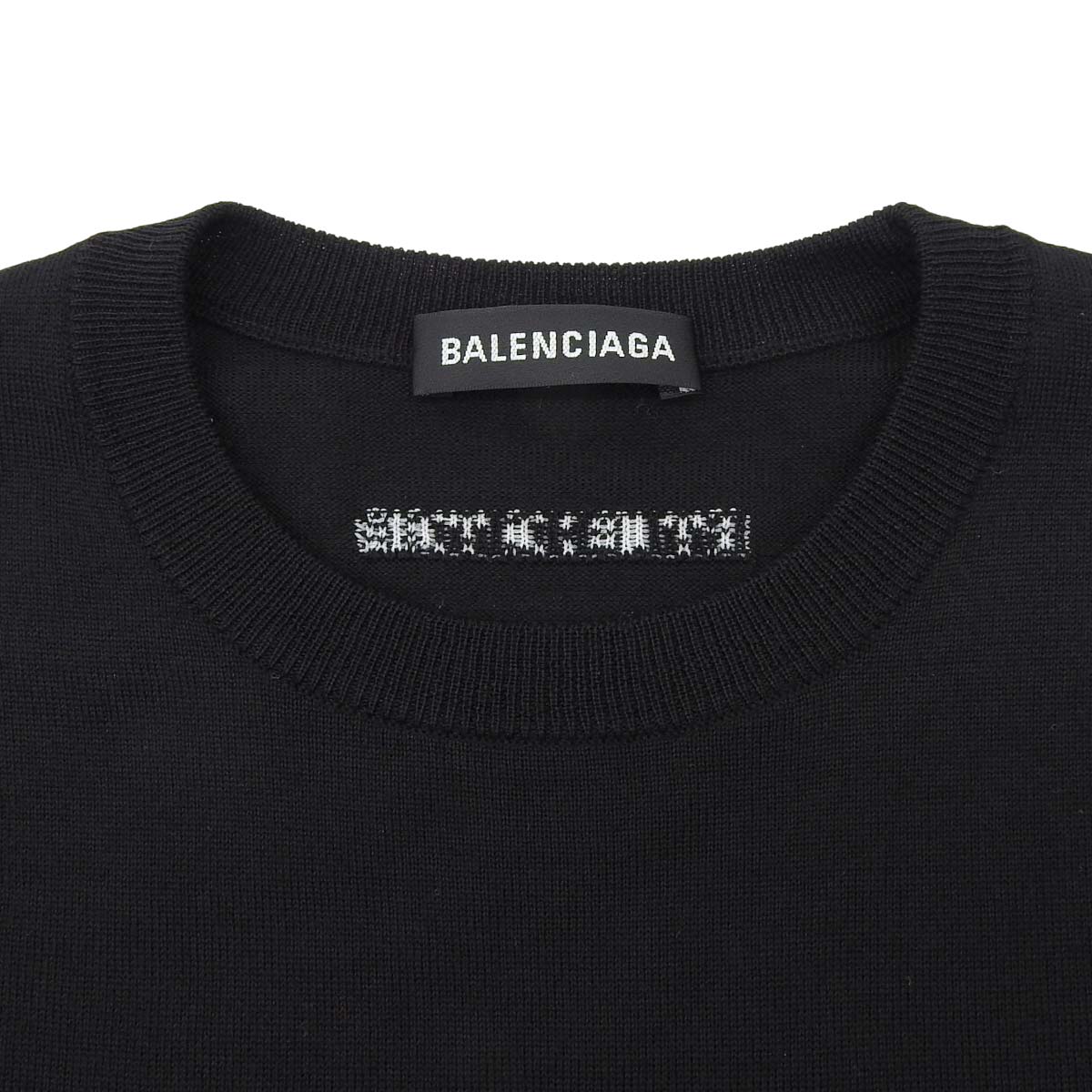 Back logo embroidered sweater, 2017, size S