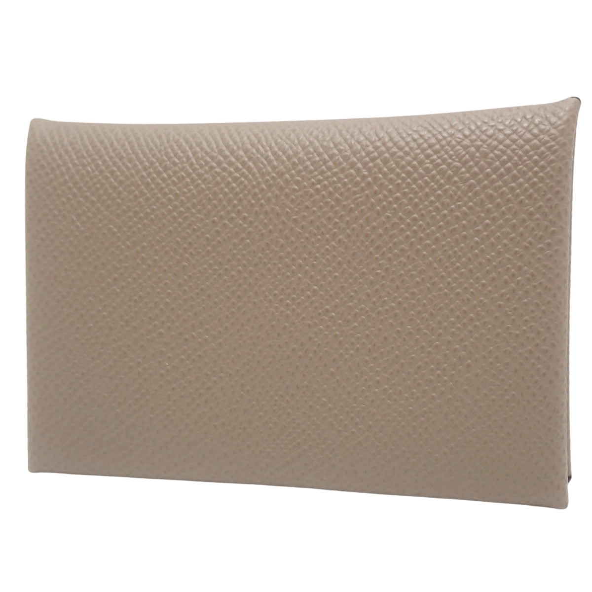 [Unused]  Calvi, K-stamp, Epsom leather, taupe/etoupe, silver hardware.