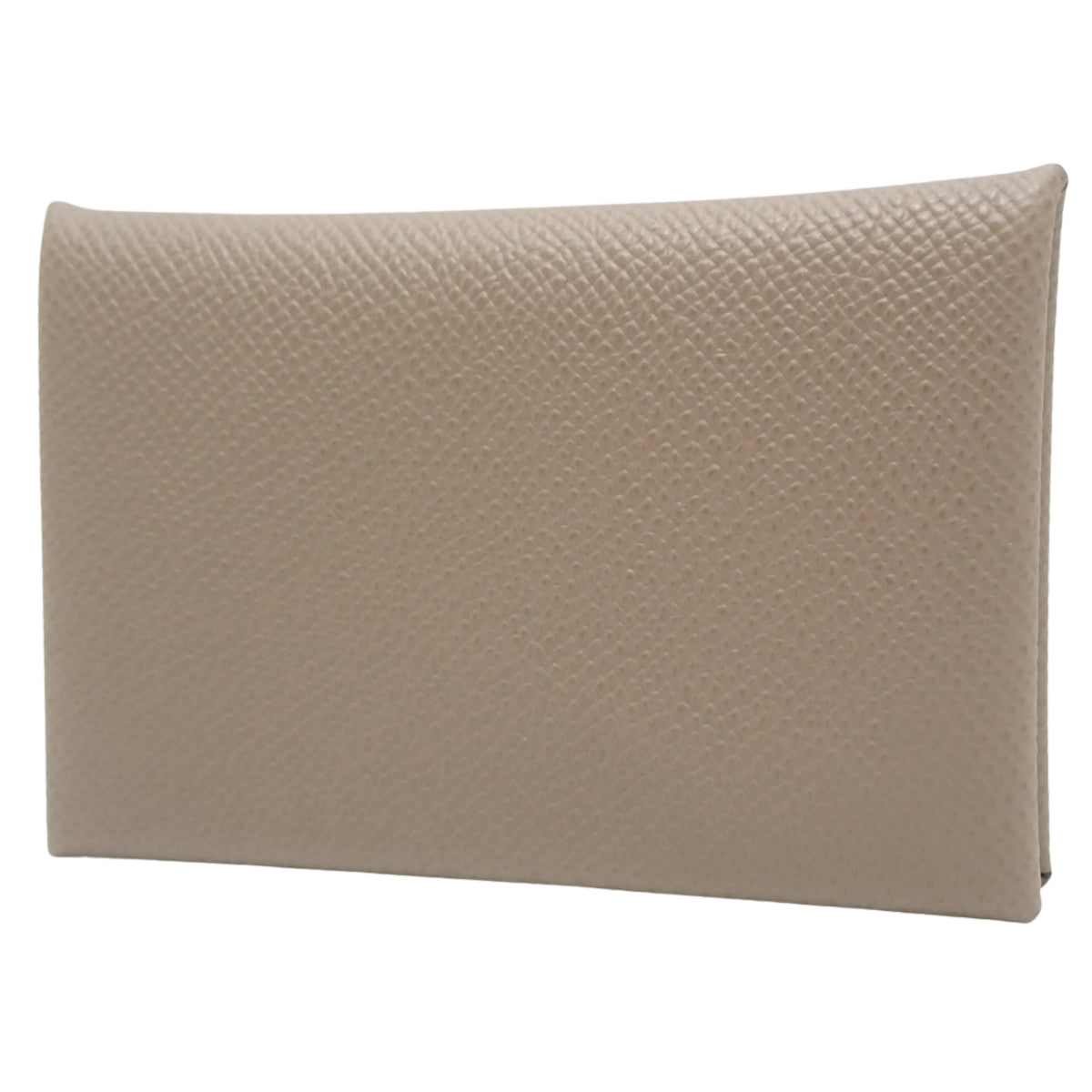 [Unused]  Calvi, K-stamp, Epsom leather, taupe/etoupe, silver hardware.