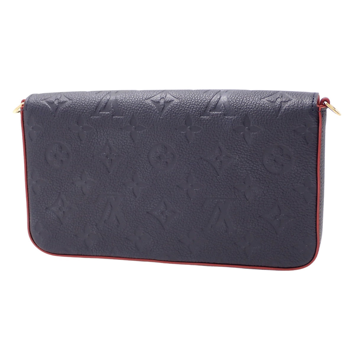 Monogram Empreinte Pochette Felicie Marine Rouge M64099