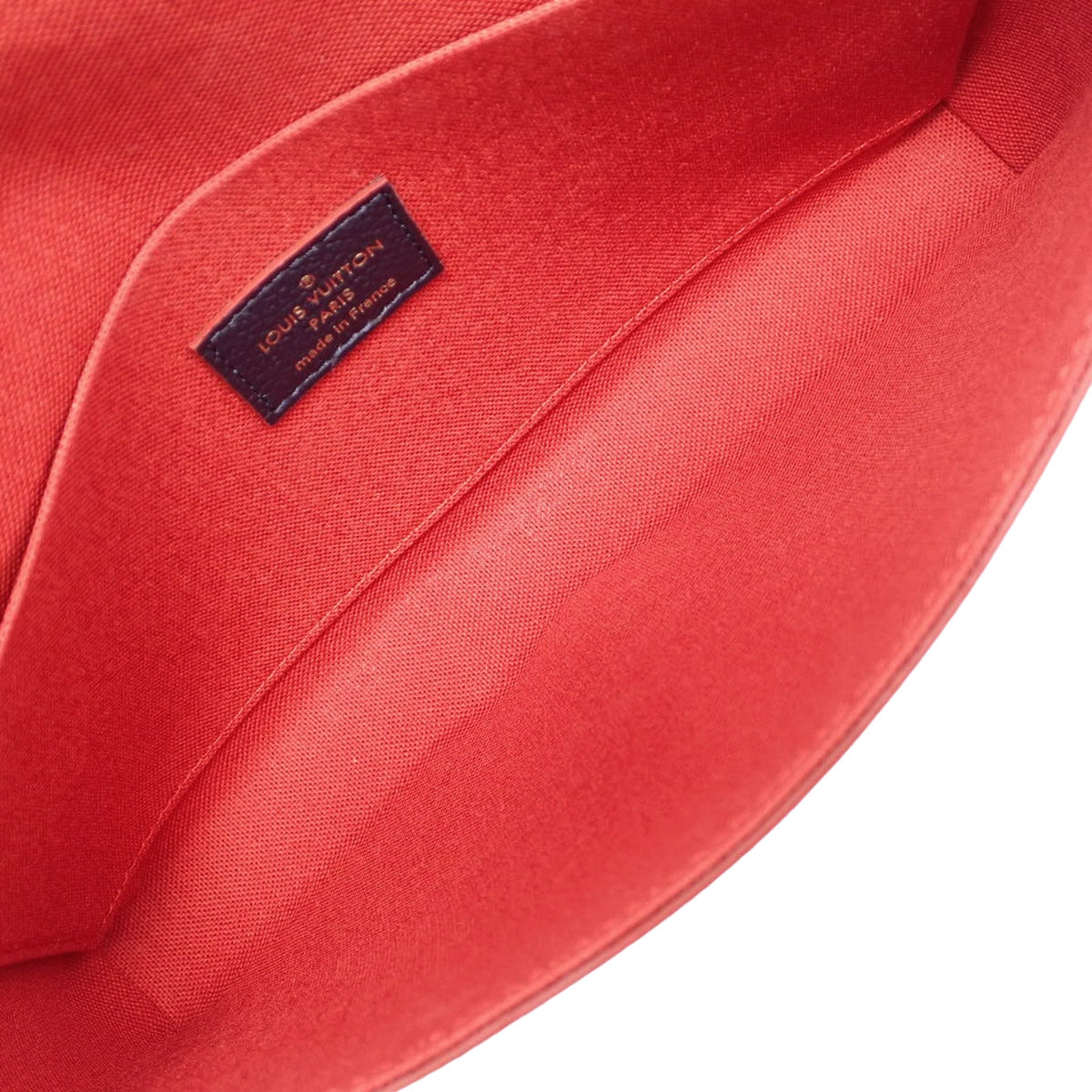 Monogram Empreinte Pochette Felicie Marine Rouge M64099