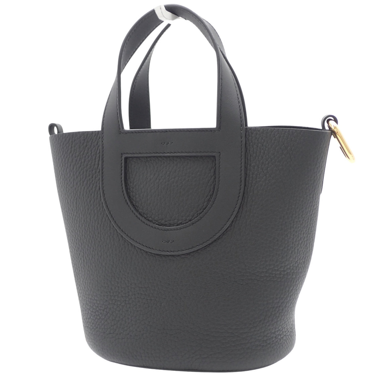 In the Loop 18, Trion Clemence, Black, Gold Hardware, W stamp.