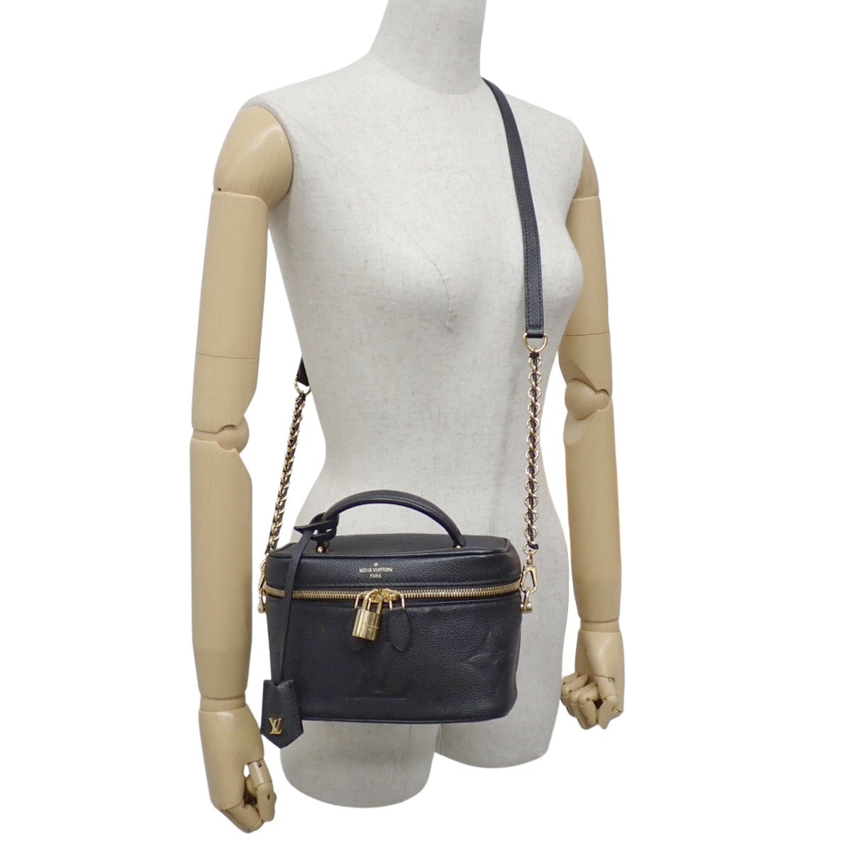 モノグラム・アンプラント ヴァニティPM ブラック M45598