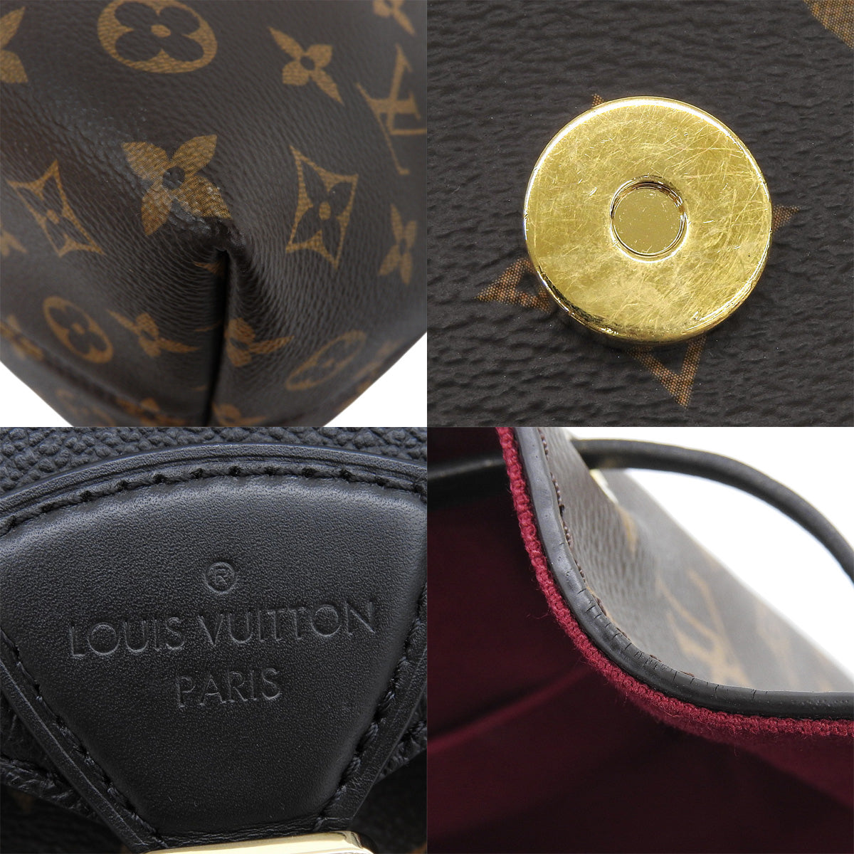 Monogram Montsouris NM PM 皮革黑色 M45515