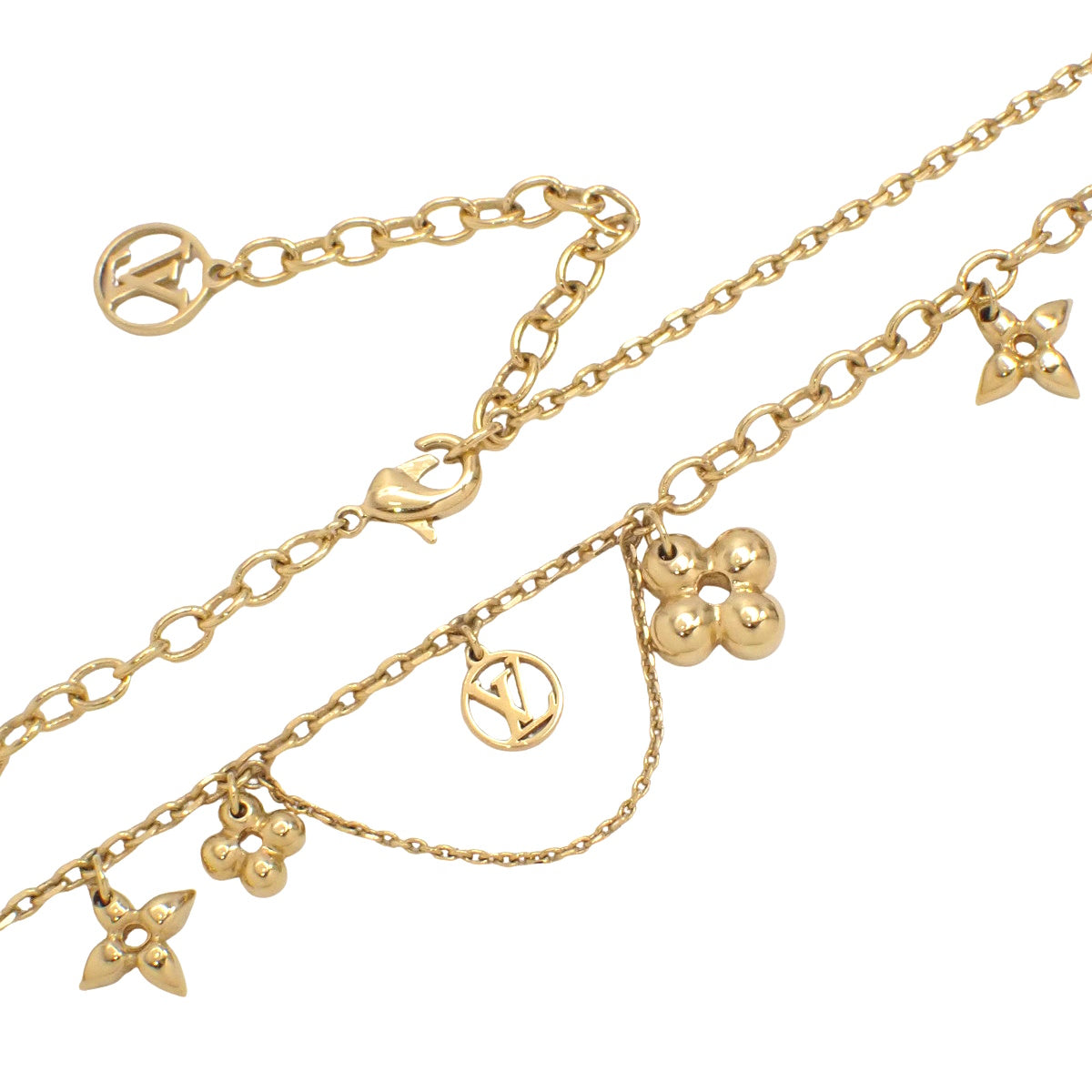 Blooming Metal (GP) Gold Necklace