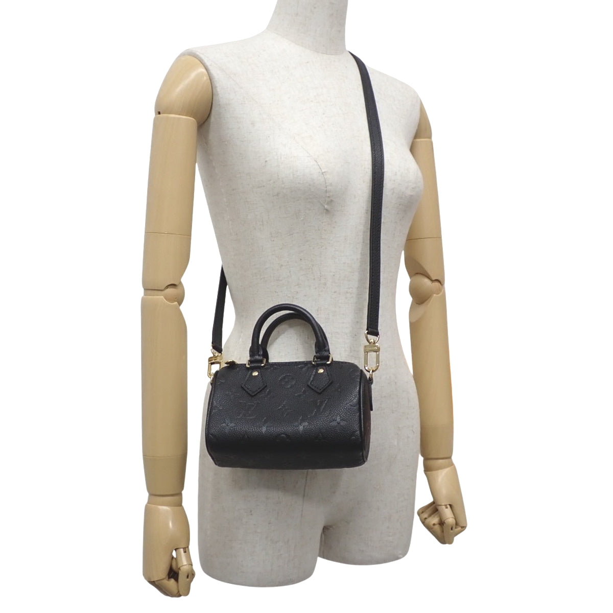 Monogram Empreinte Nano Speedy Black M82450