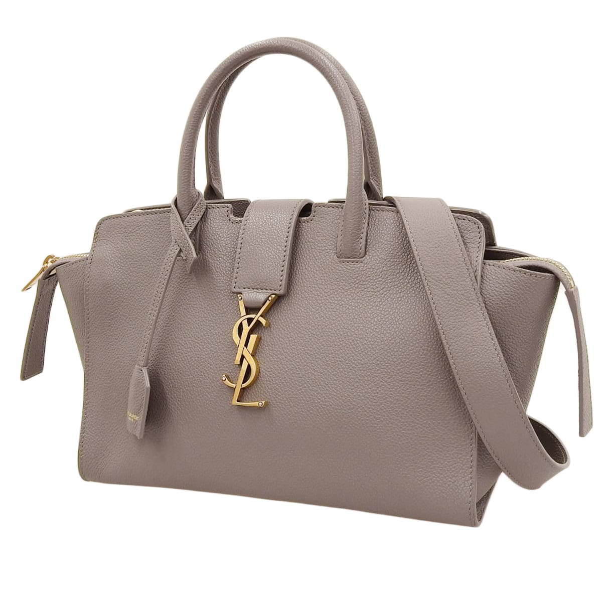 Downtown Baby Cabas Leather Greige 635346