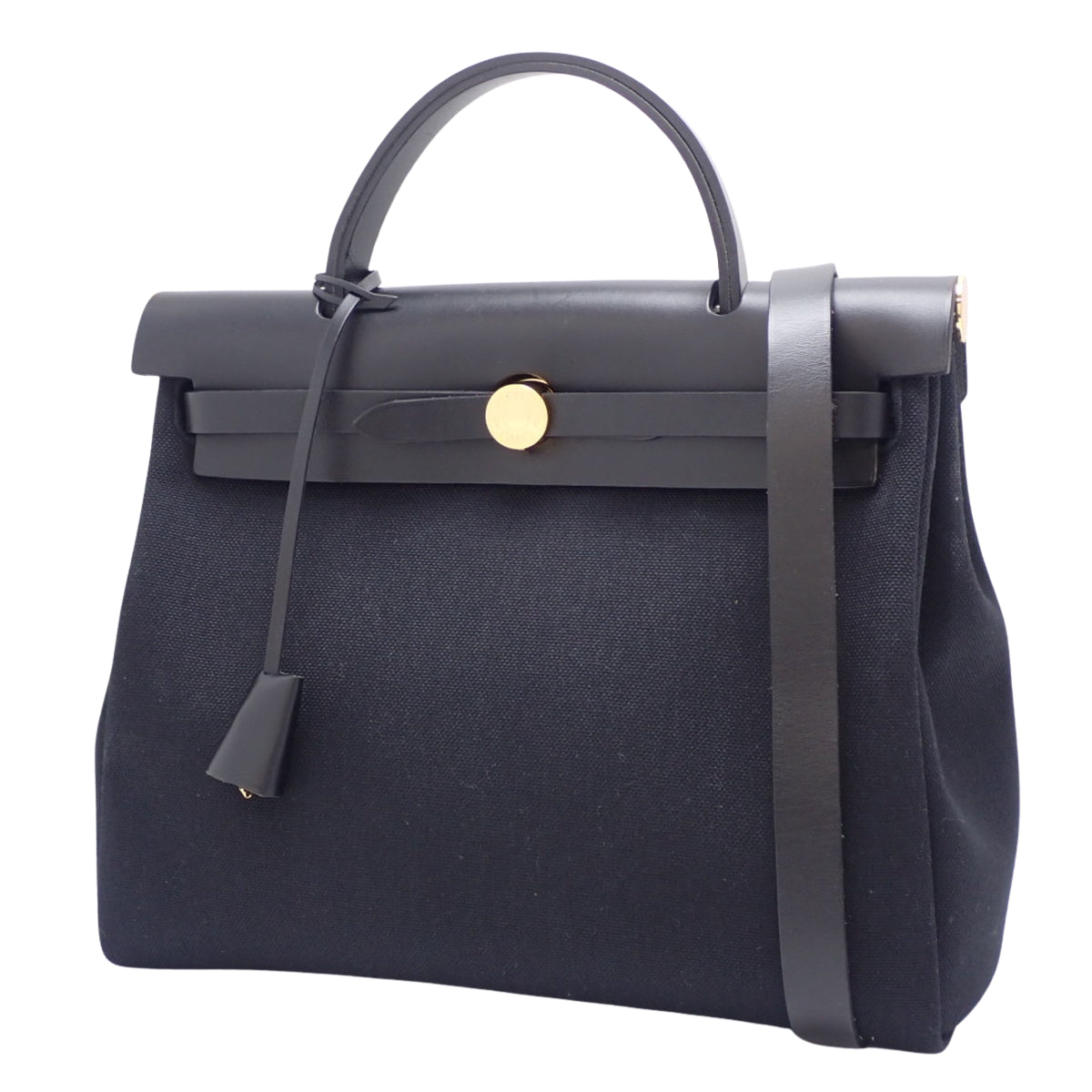 Alerbag Zip PM, Toile Military, Vache Hunter leather, Black, Gold hardware, Z stamp.