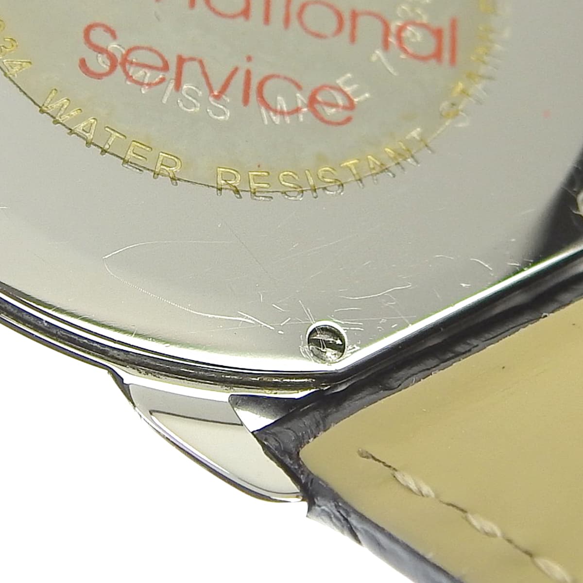 ロンド ソロ ドゥ カルティエ W6700255 SS/革 シルバー クオーツ メンズ