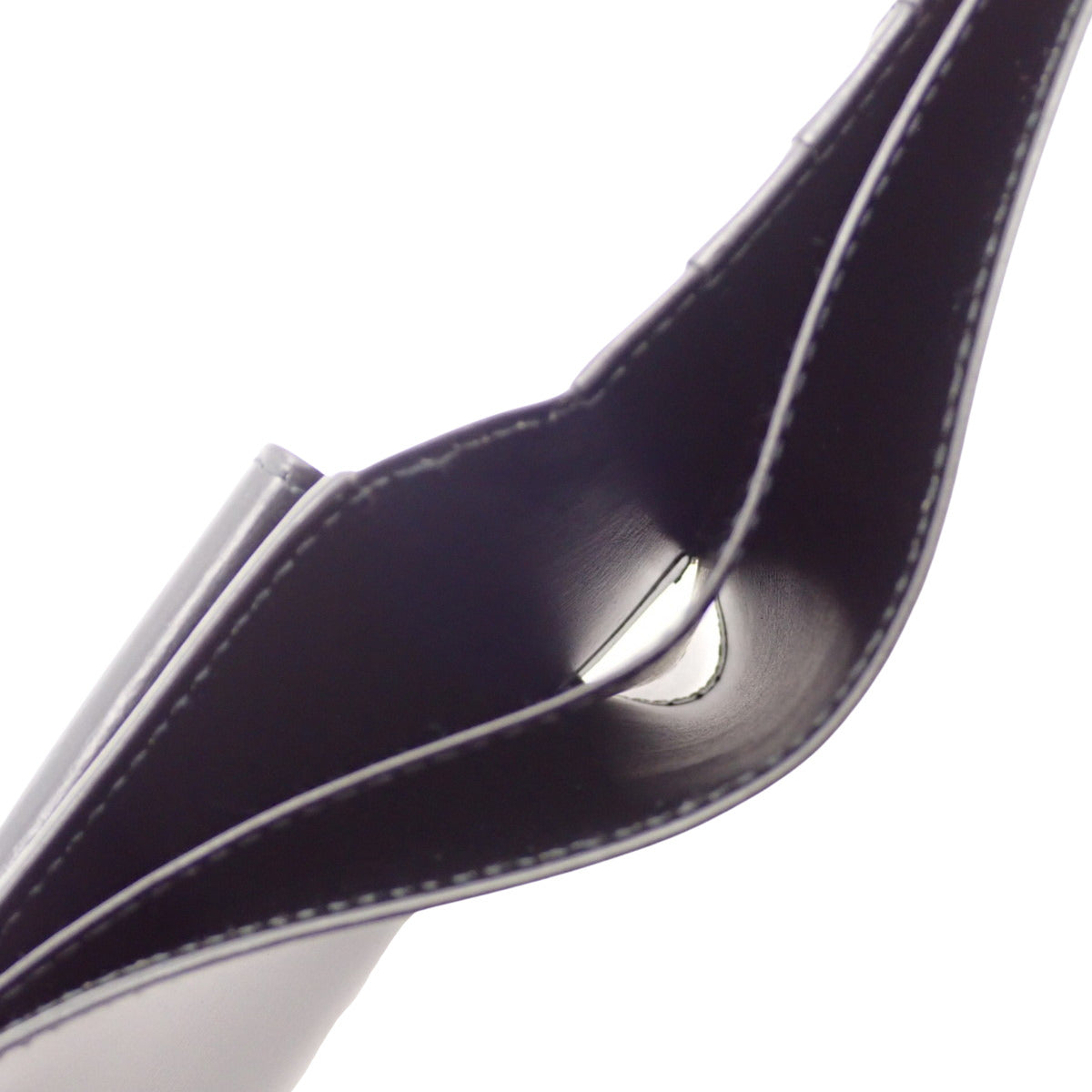 帕夏黑色小牛皮双折钱包