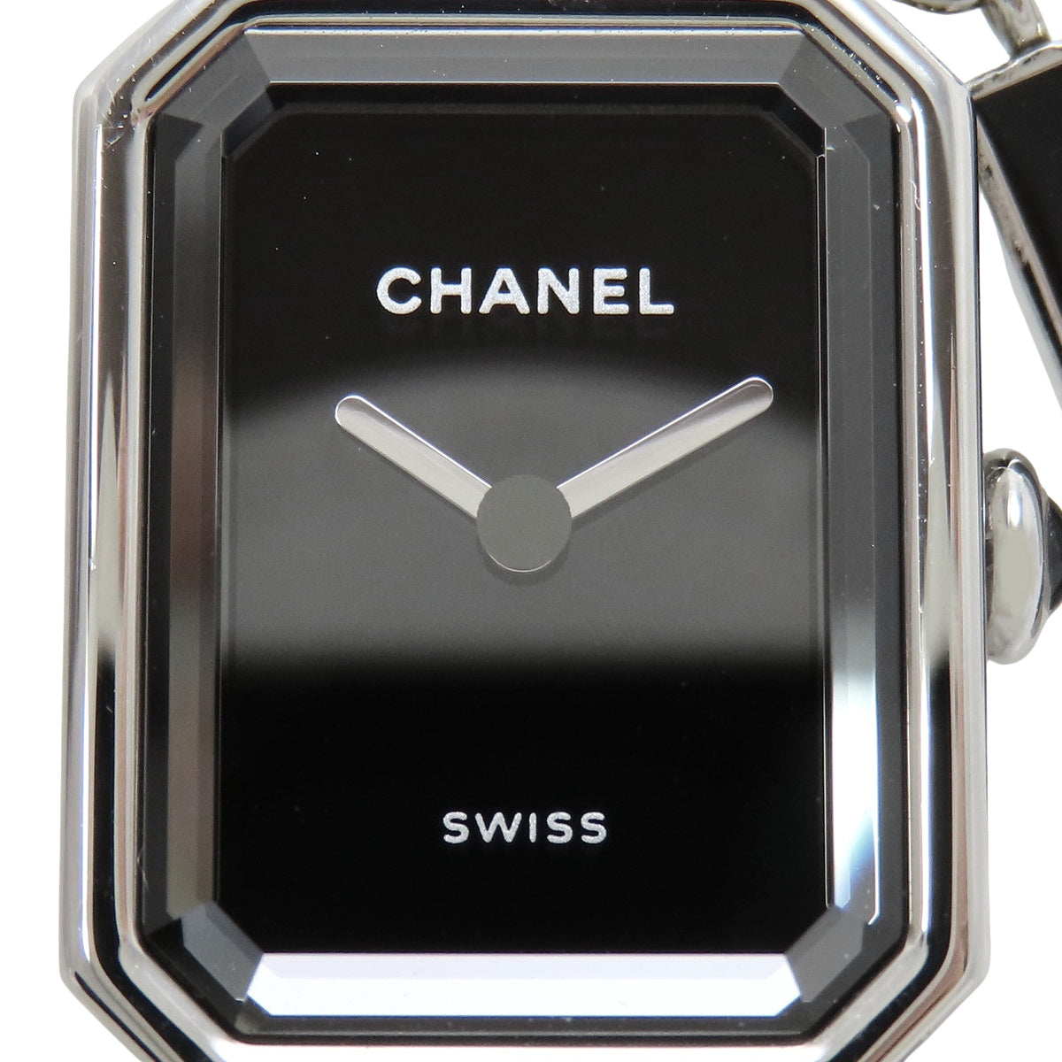 Premiere Wanted de Chanel 22 H7471 SS/Leather Black Quartz Women's
