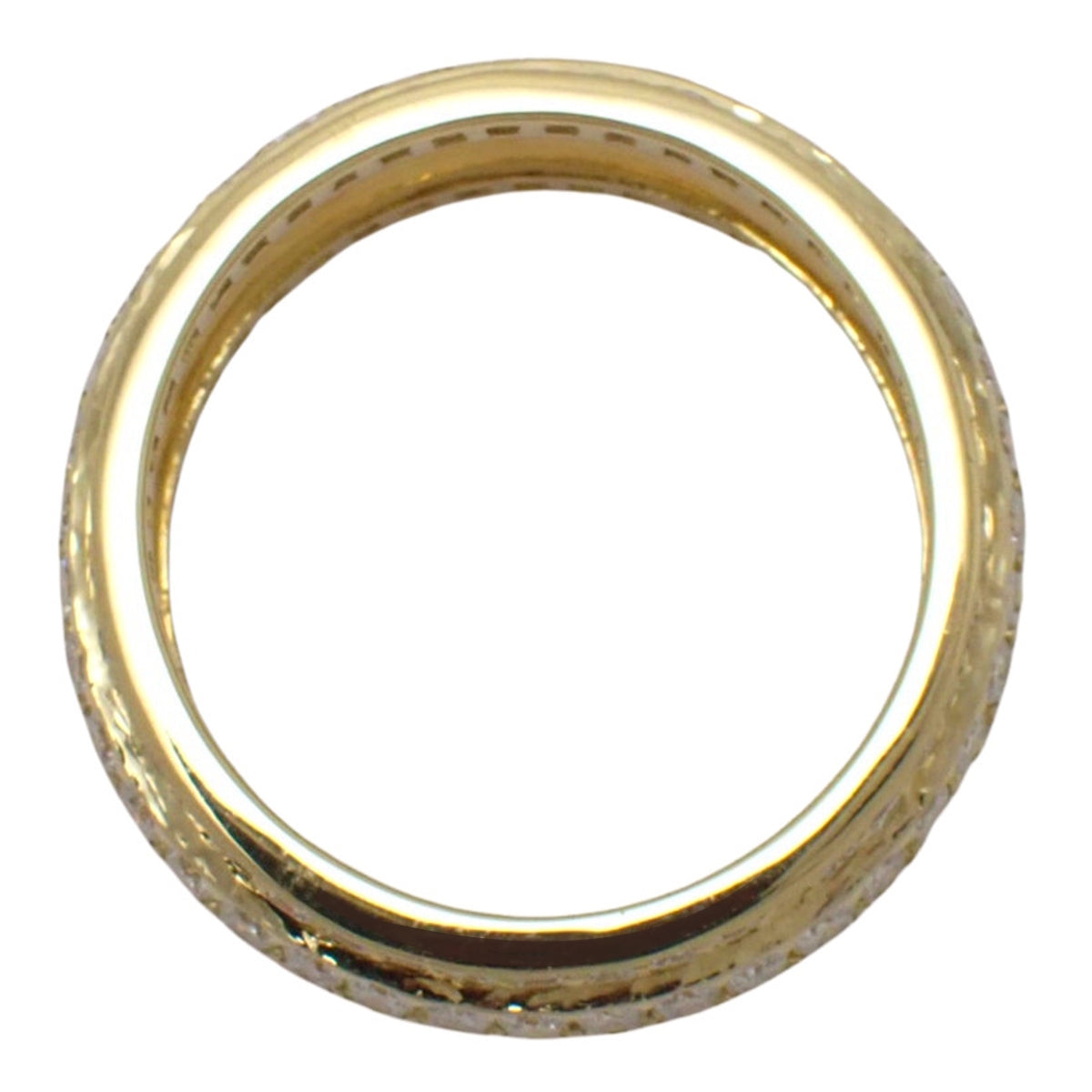 ダイヤモンドリング D2.36 イエローゴールド K18YG 5.7g