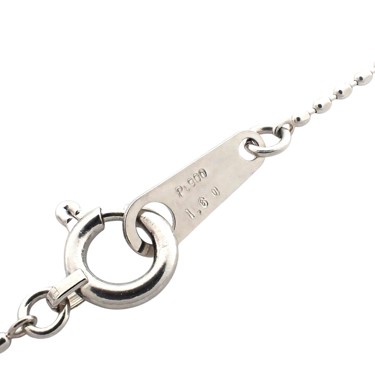 ダイヤモンド クロスモチーフ ネックレス D1.60 プラチナ Pt850 Pt900 3.4g