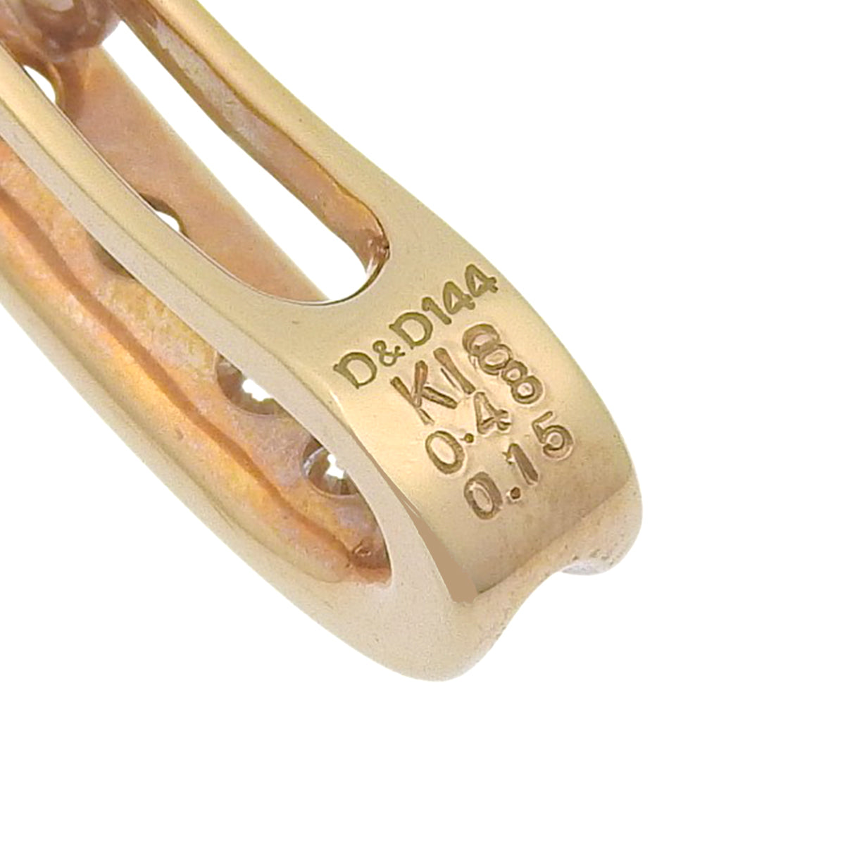 ダイヤモンド ネックレス ピンクゴールド K18PG