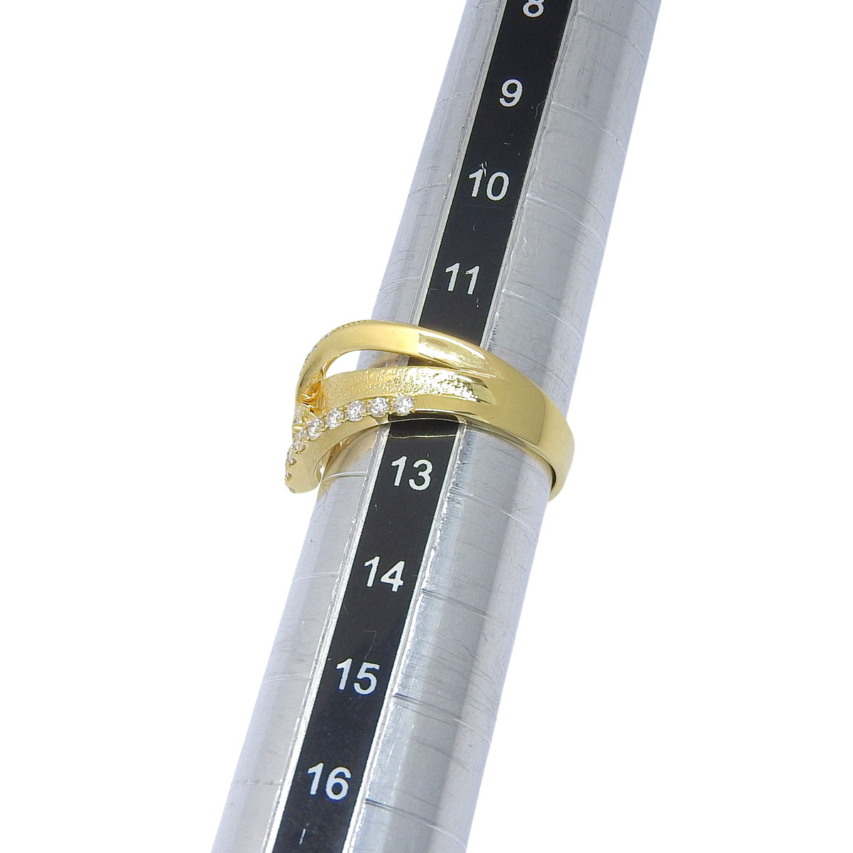 Diamond Ring D0.232,0.28 Yellow Gold K18YG 6.1g