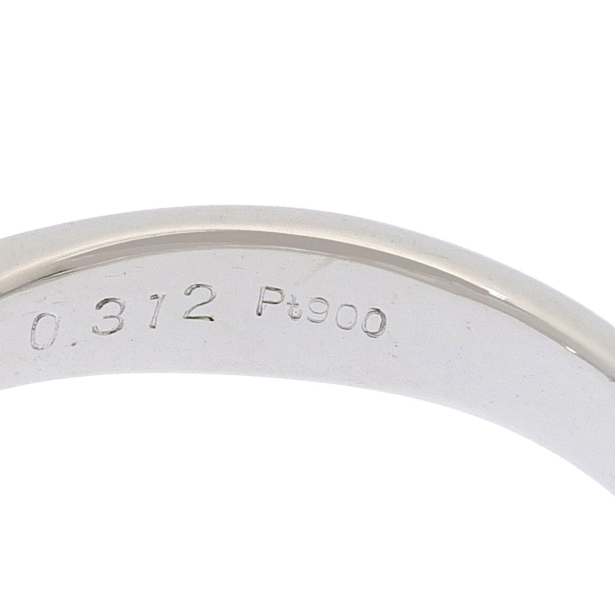 1PD ダイヤモンド リング D0.312 プラチナ Pt900 5.5g ジュエリー 1粒