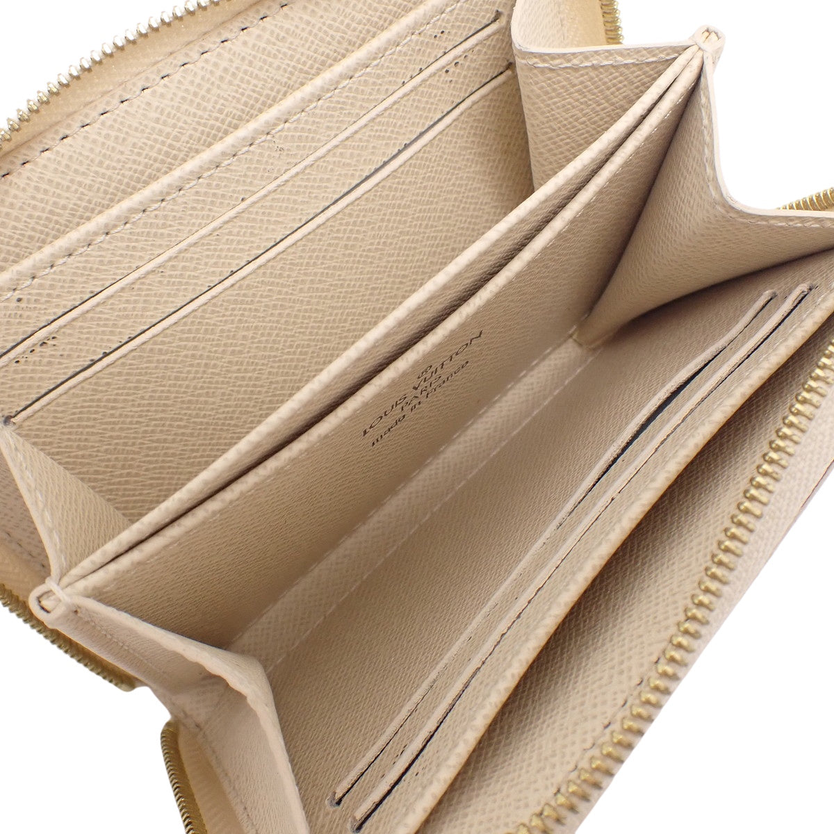 Damier Azur Zippy Coin Purse White N63069