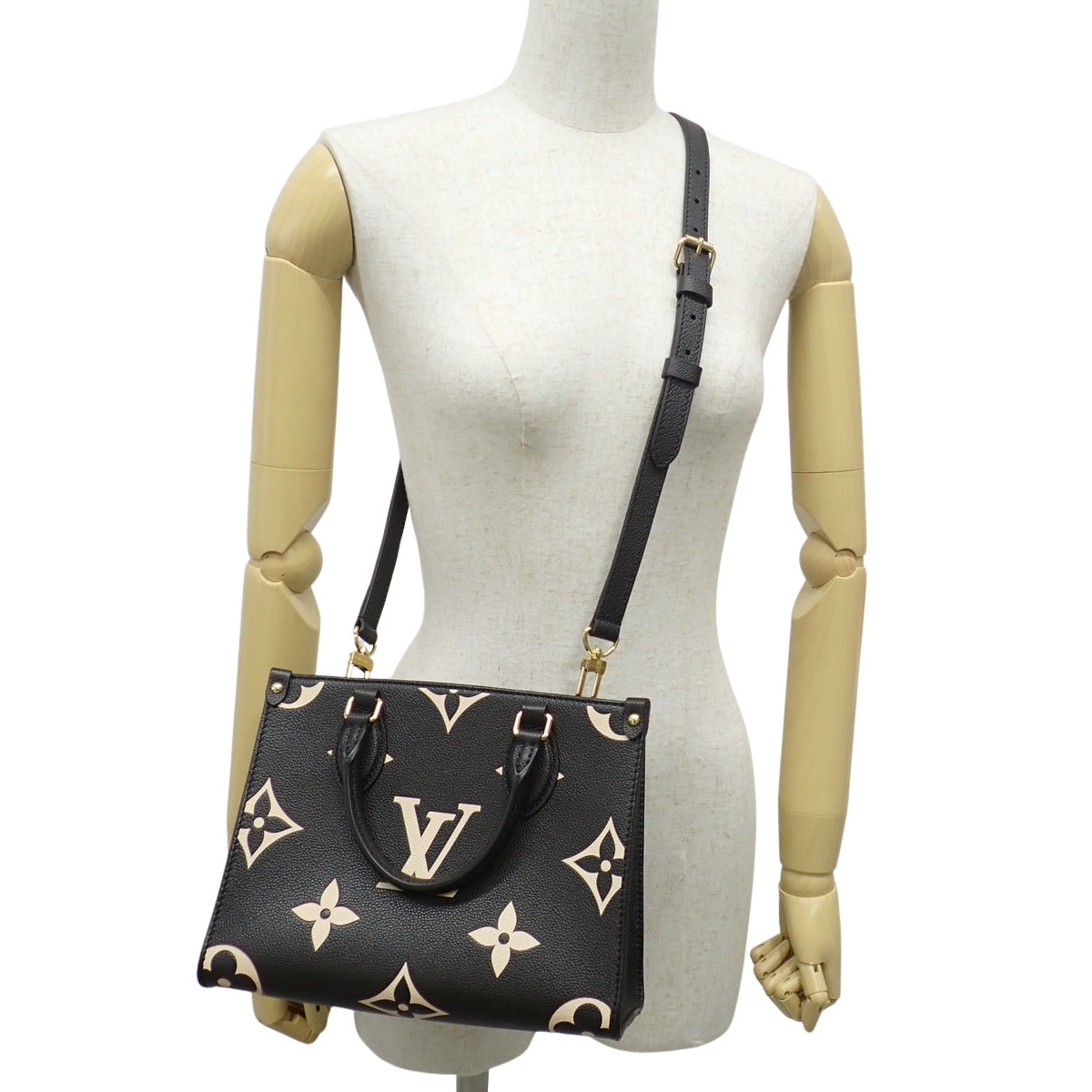 Monogram Empreinte On the Go PM Monogram Empreinte 黑色/米色 M45659