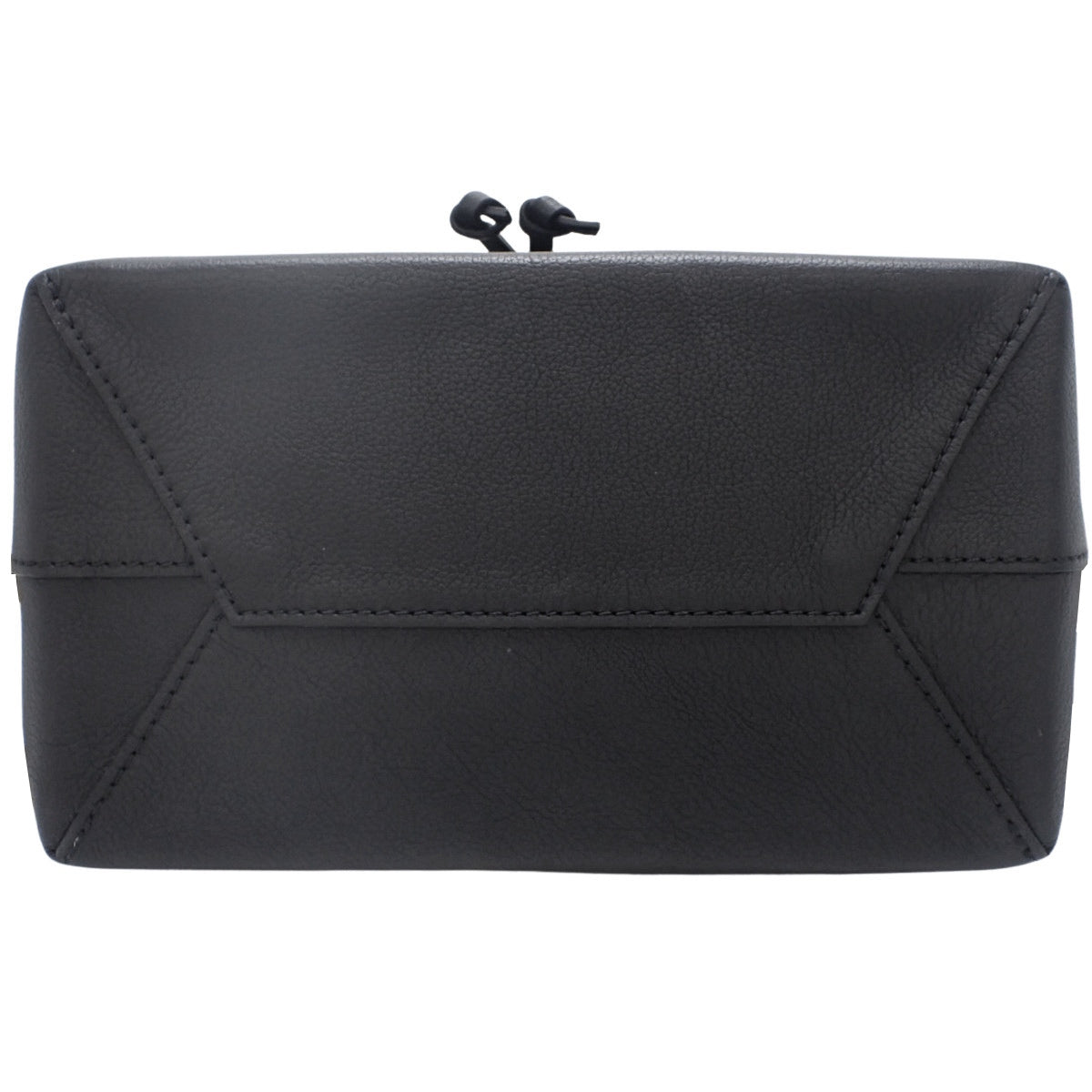 Lockme 黑色真皮双肩包 M41815