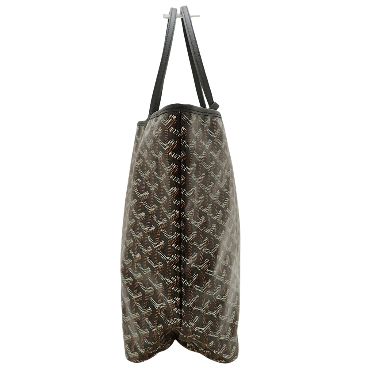 圣路易斯 PM PVC涂层帆布 Goyardine帆布黑色