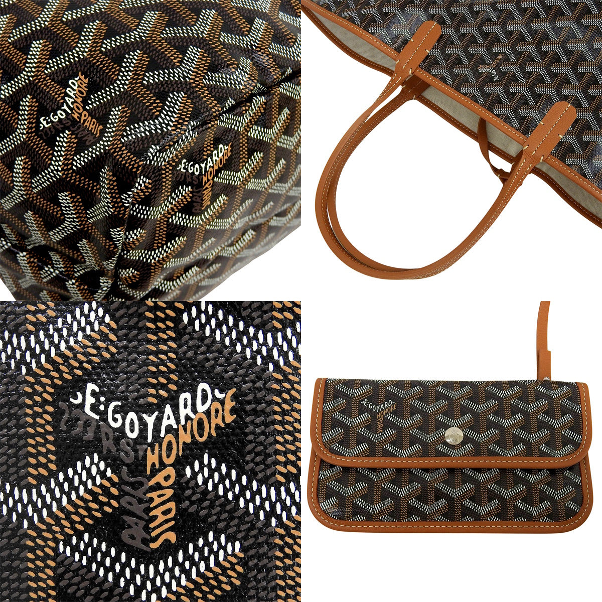 Saint Louis PM PVC coated canvas brown