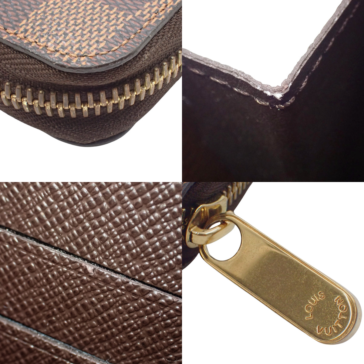 Damier Ebene Zippy 钱包 棕色 N60015 长钱包