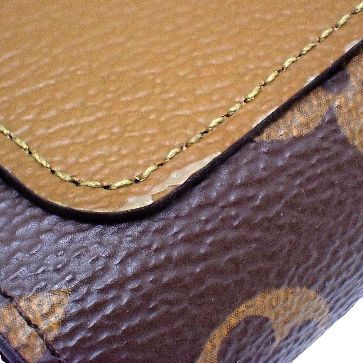 ポルトフォイユ・ルー モノグラム モノグラムリバース ブラウン M81461