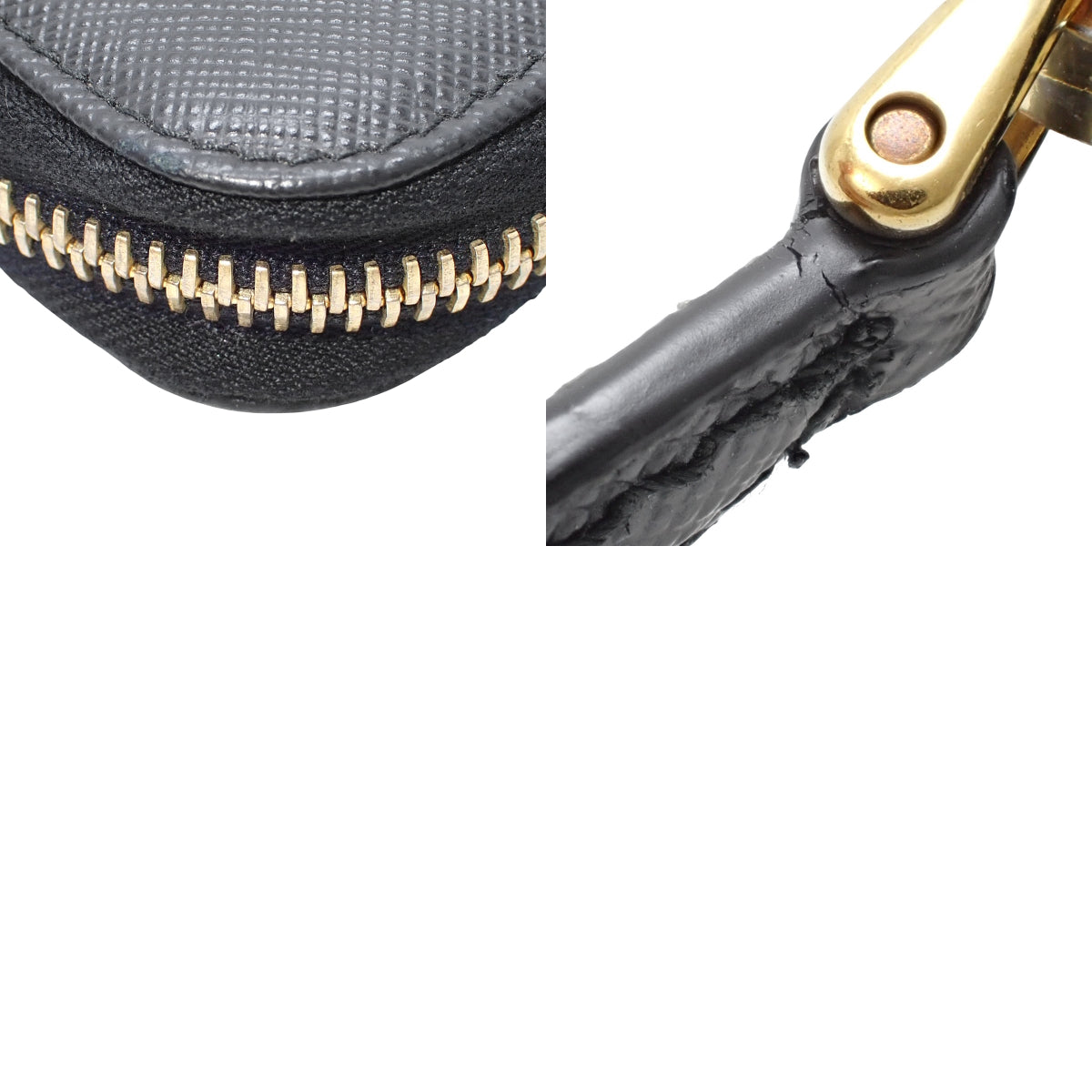 6連キーケース サフィアーノレザー NERO ネロ 1PG604